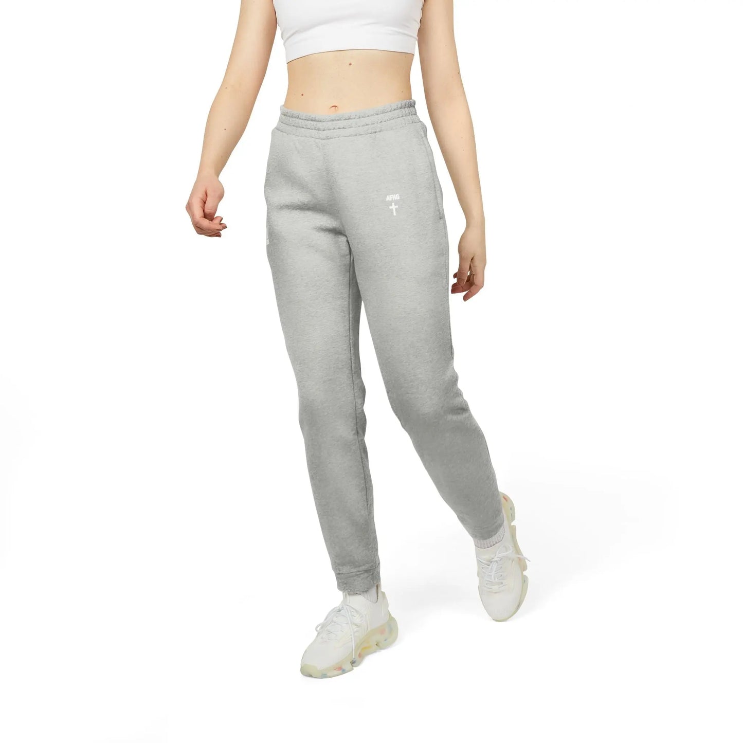 Christian Fleece Joggers Printify