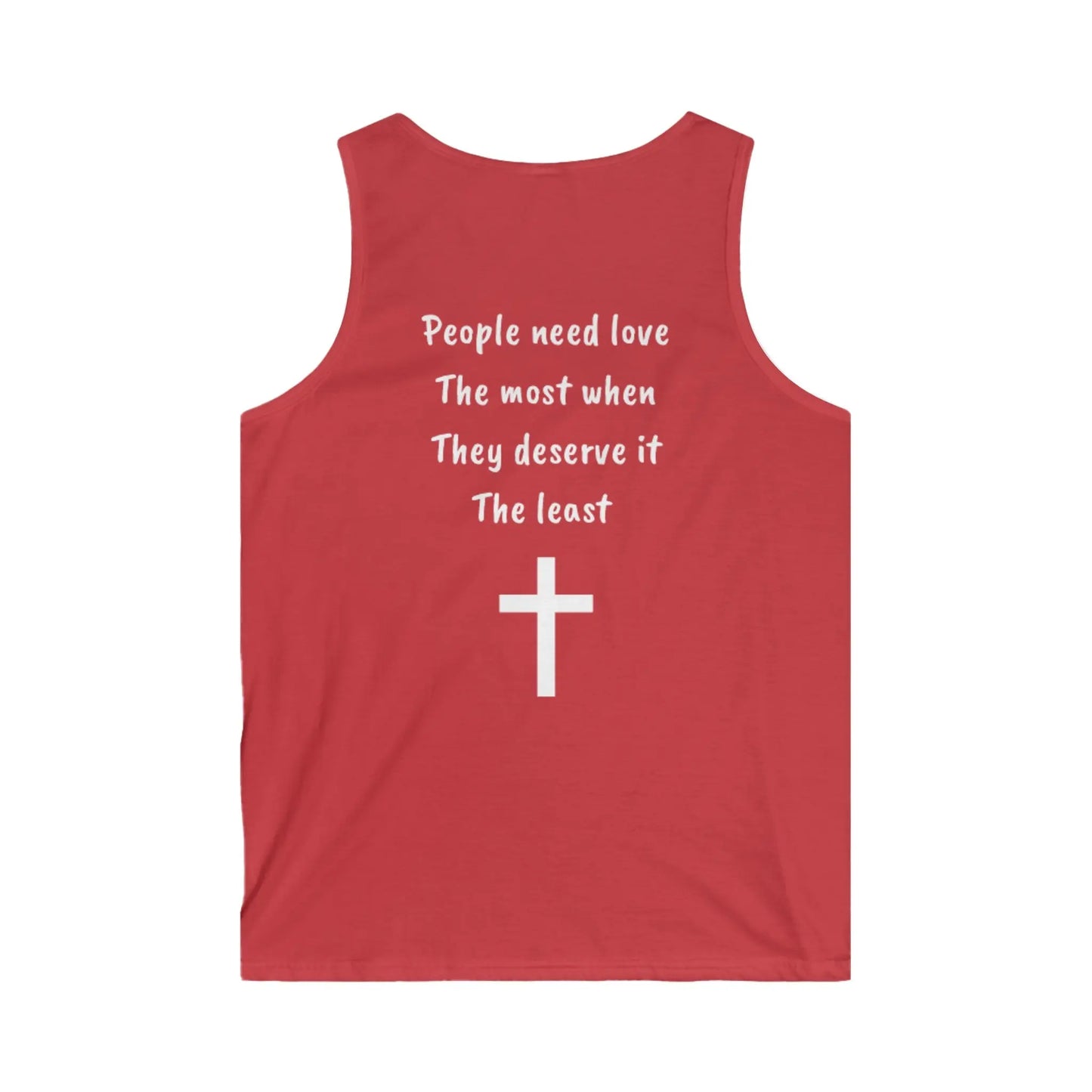 Christian Tank Top Printify