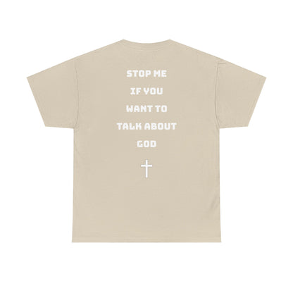 Heavy Cotton Talk about God Tee Printify