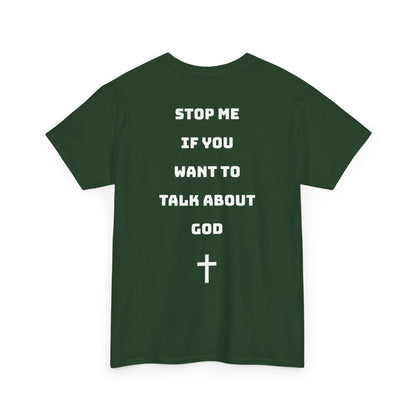 Heavy Cotton Talk about God Tee