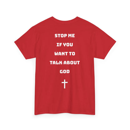 Heavy Cotton Talk about God Tee