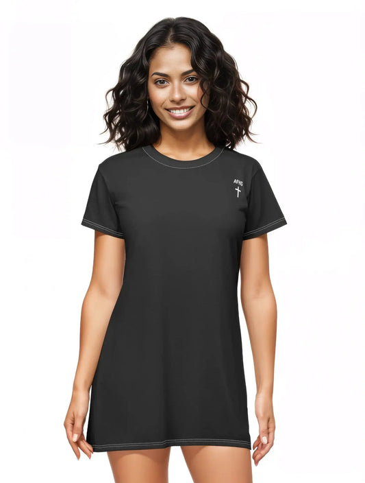 Christian T-Shirt Dress Printify