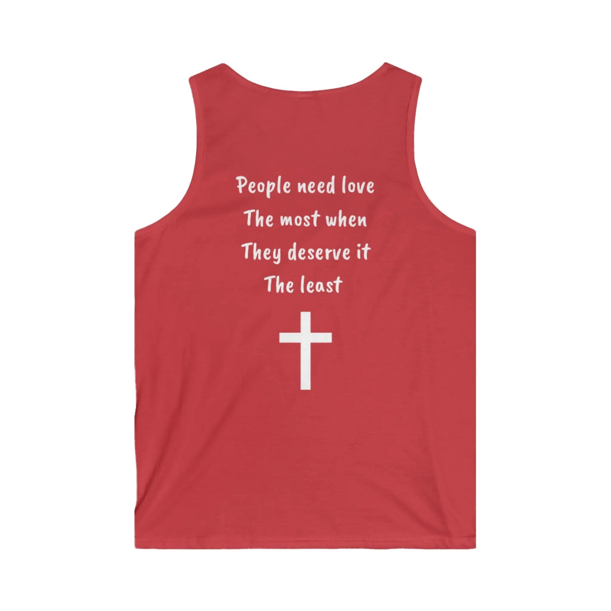 Christian Tank Top Printify
