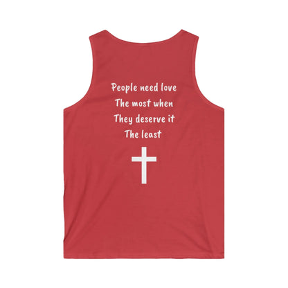 Christian Tank Top Printify