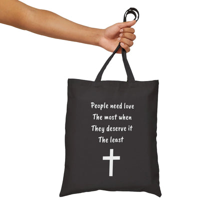 Christian Tote Bag Printify