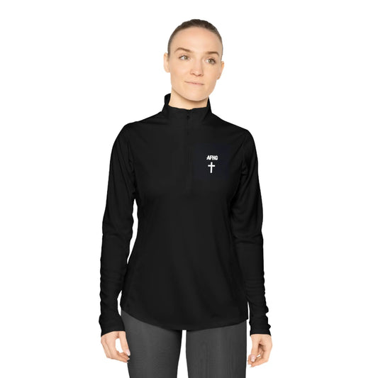 Christian Women's Quarter Zip Printify