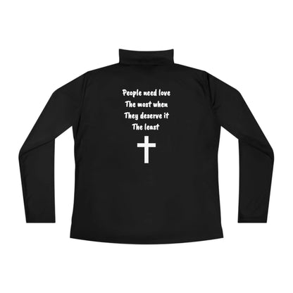 Christian Women's Quarter Zip Printify